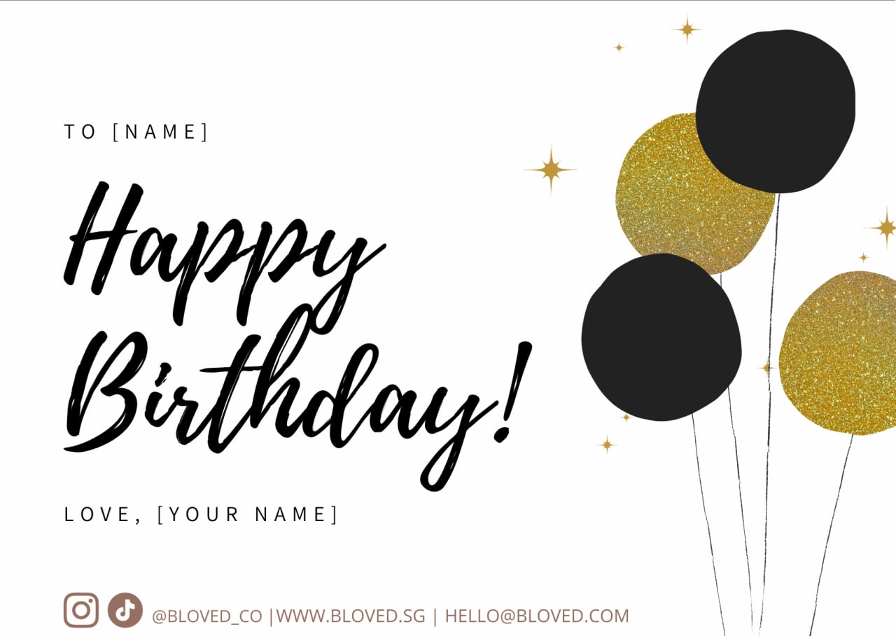 Gift Card (Happy Birthday)